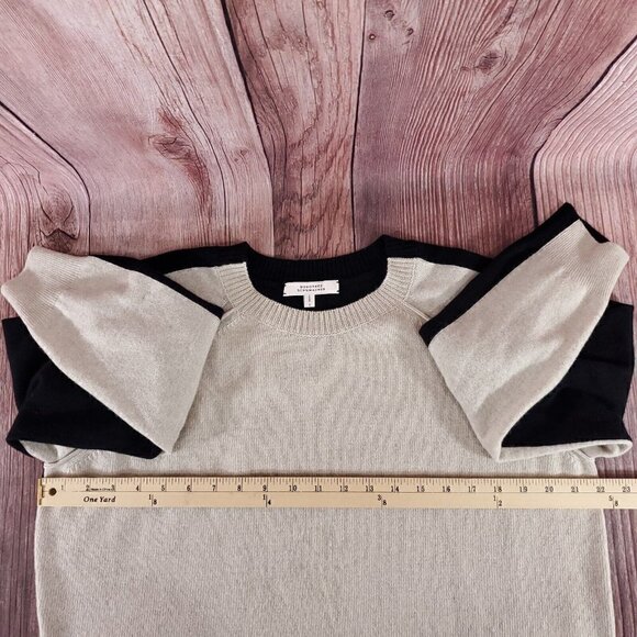 Dorothee Schumacher Womens 5 US XL Multicolor Colorblock Wool Cashmere Sweater - Picture 9 of 12